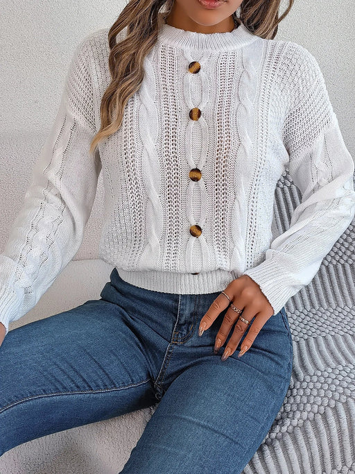 Knitwear With Buttons