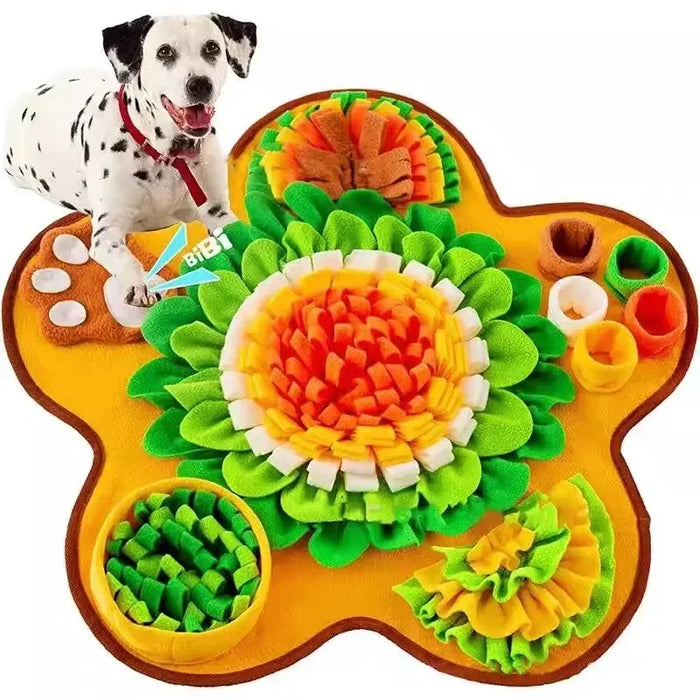 Dog Sniffing Mat With Treat Dispenser