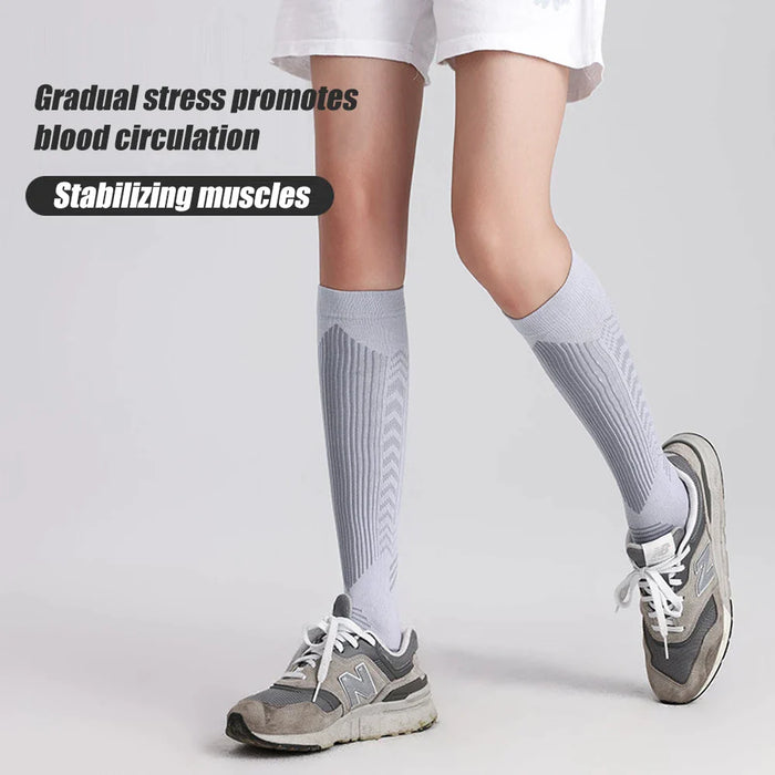 1 Pair Leg Sports Calf Compression Socks For Women Men