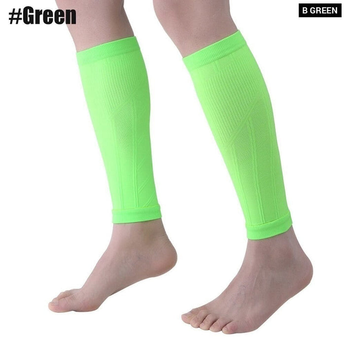 1 Pair Calf Compression Shin Guard Sun UV Protect Leg Cover for Men Women