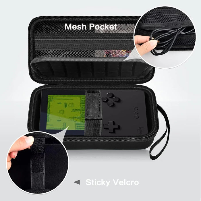 Protective Case For Analogue Pocket Handheld Console Compact Storage Bag For Game Cards