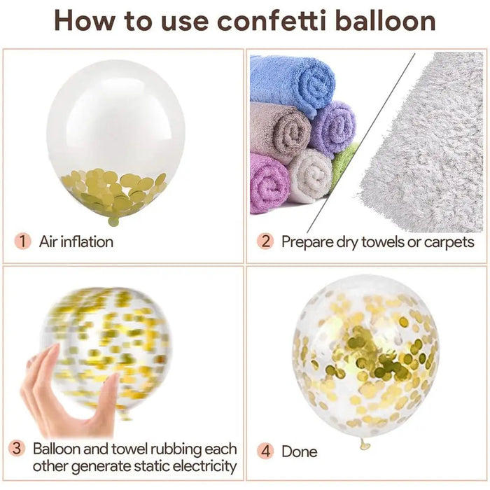 120Pcs Retro Platinum Red Gold Balloon Party Garland Set With New Minimalist Metal Texture Decoration Arch Decoration Venue