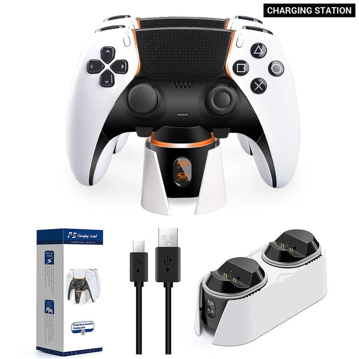 Fast Dual Charging Dock For Ps5 Controller