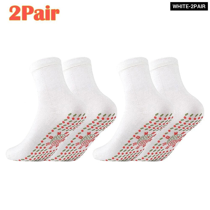 1-3 Pairs Tourmaline Magnetic Self Heating Therapy Pain Relief Sock