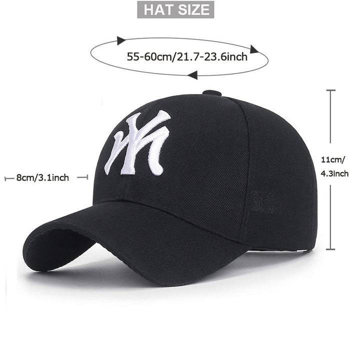 Fashion Baseball Caps Snapback Hats Adjustable Outdoor Sports Caps Hip Hop Hats Trendy Solid Colours for Men Women