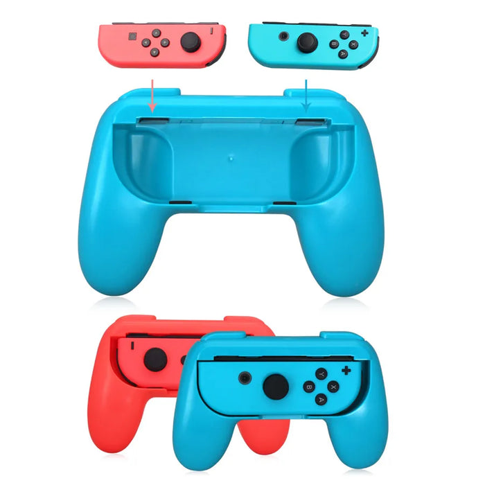 2 Piece Joycon Grip Kit For Nintendo Switch