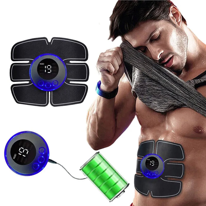 Wireless USB Rechargable Muscle Stimulator Fitness Abdominal Training