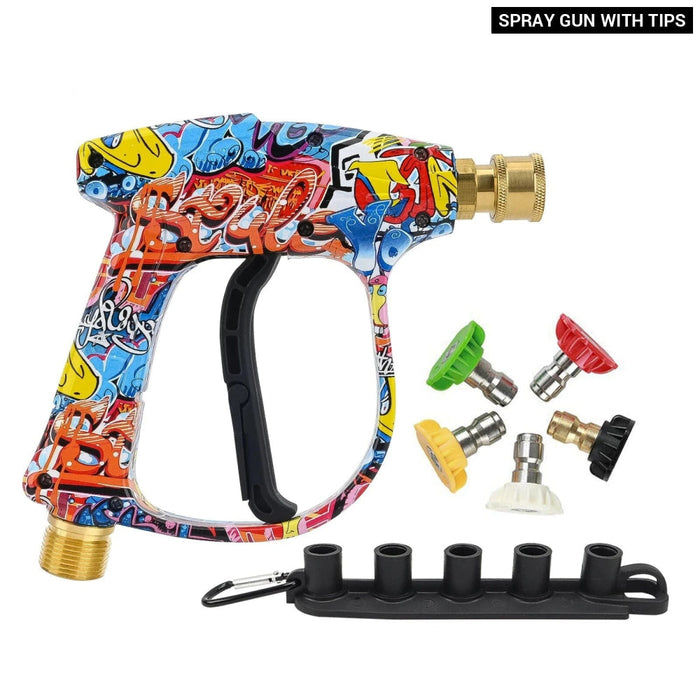 150Bar Pressure Washer Gun With Quick Nozzles