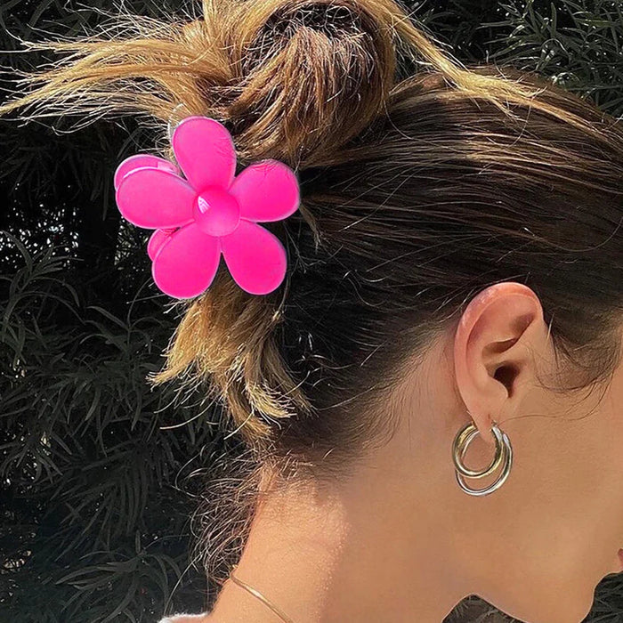 Colourful Flower Hair Clip For Girl Or Woman