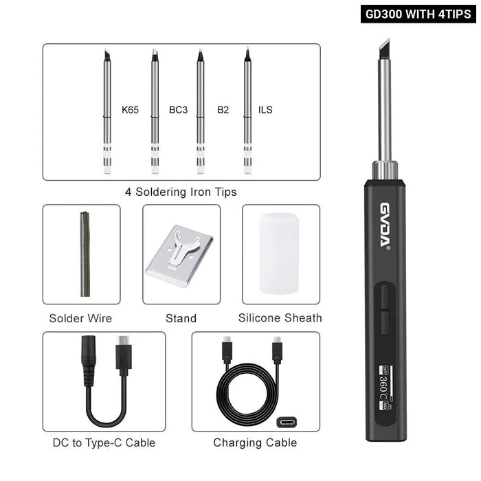 Gvda 65W Electric Soldering Iron Kit