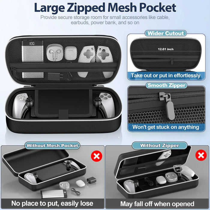 Hard Shell Case Screen Cover For Ps Portal