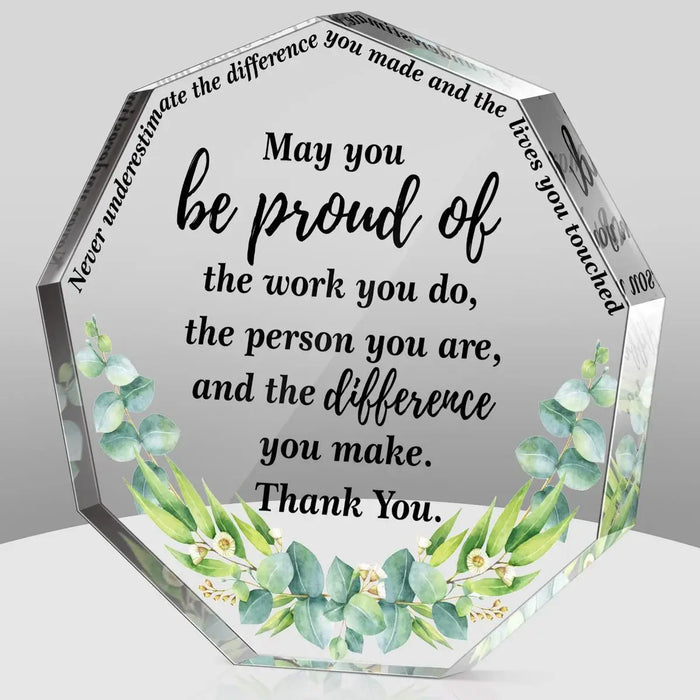 Meaningful Farewell Gift For Women Inspirational Keepsake For Coworker Nurse Or Friend