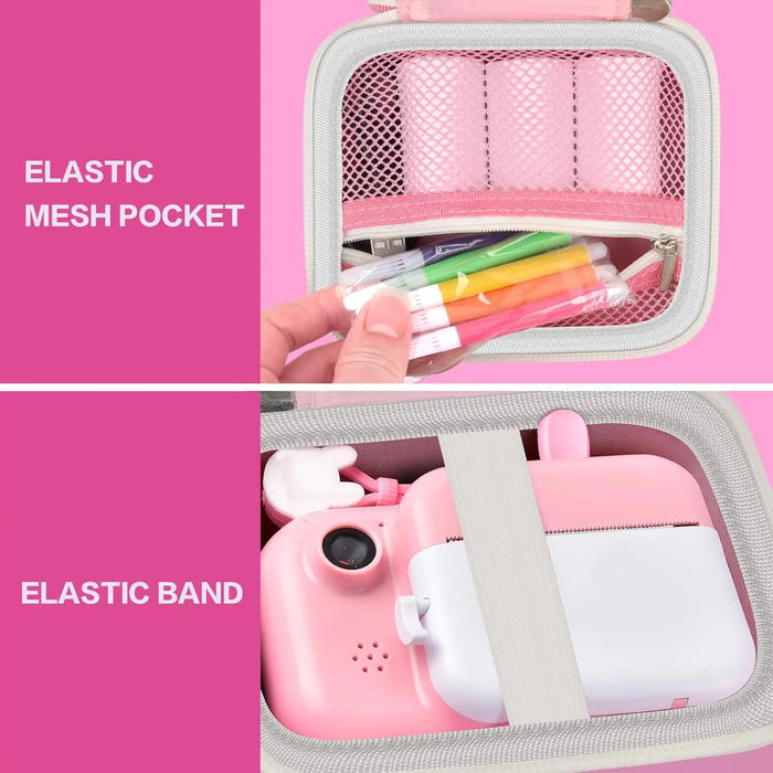 Kids Instant Camera Case Storage Bag For Digital Video Cameras Girls Toddler Camera Holder