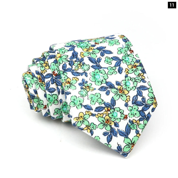 Stunning 42 Colour Floral Tie For Weddings Business And Daily Wear