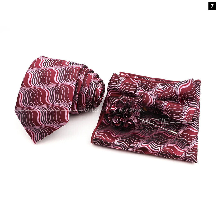 Classic Plant Tie Set For Weddings And Daily Wear