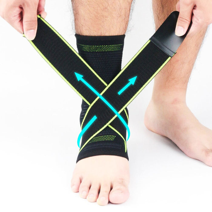 Elastic Compression Ankle Wraps For Basketball Football Volleyball