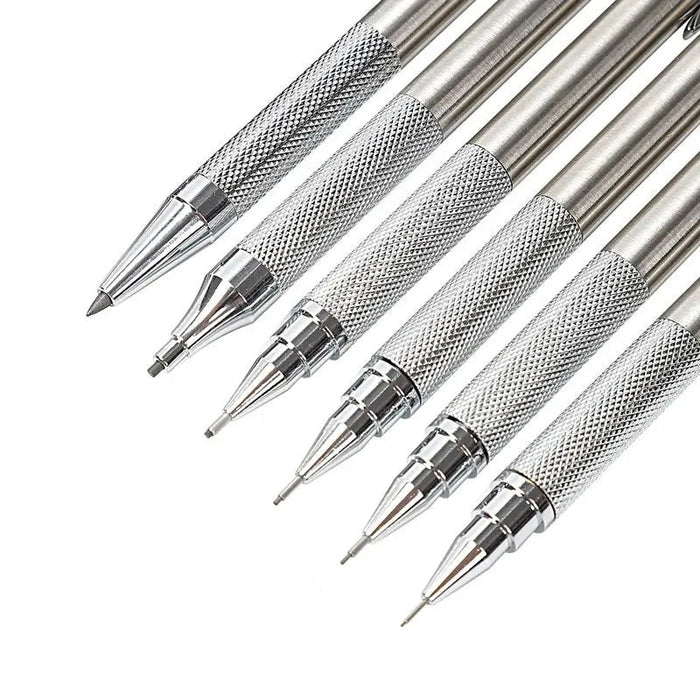 Full Metal Mechanical Pencil Set 0.3 To 2.0Mm Art