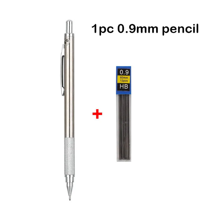 Full Metal Mechanical Pencil Set 0.3 To 2.0Mm Art