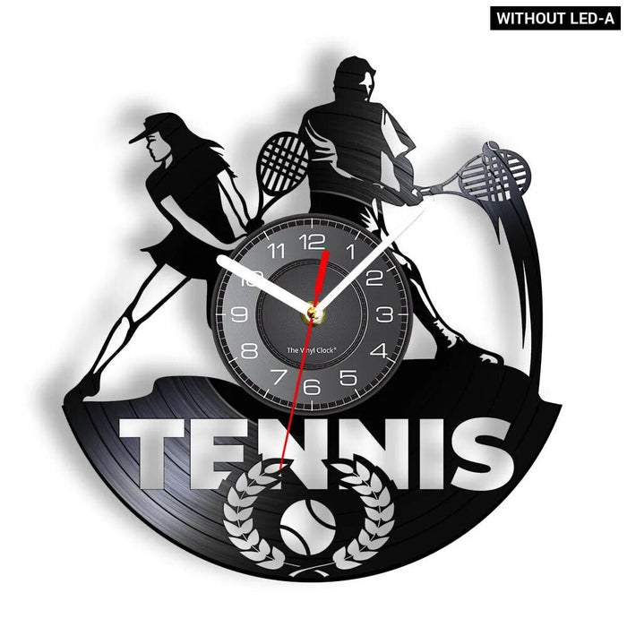 Grand Slam Tennis Wall Clock