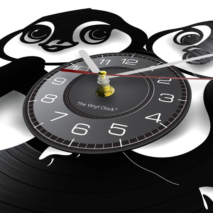 Penguin Vinyl Record Wall Clock