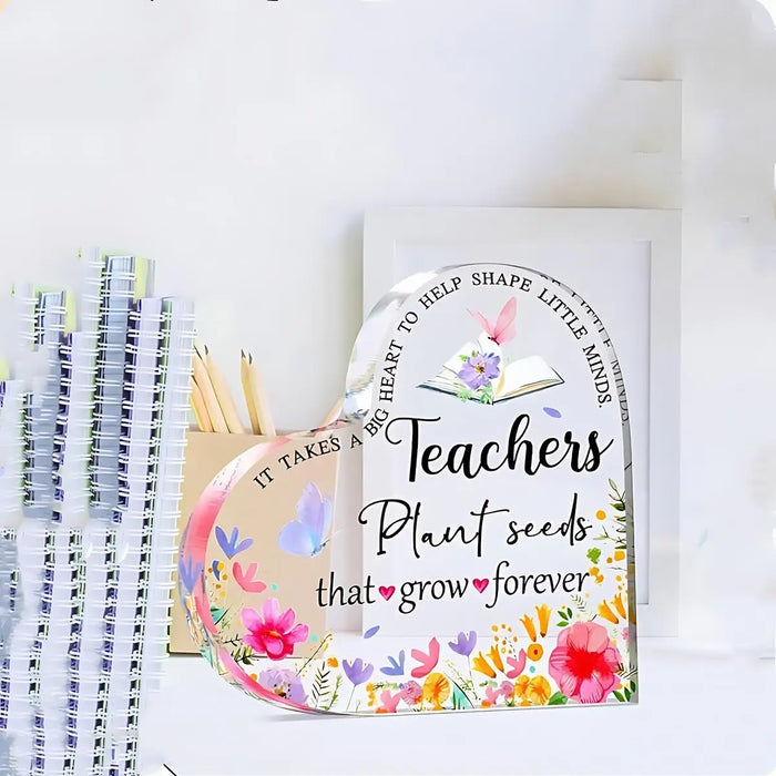 Teacher Appreciation Gift Paperweight Keepsake