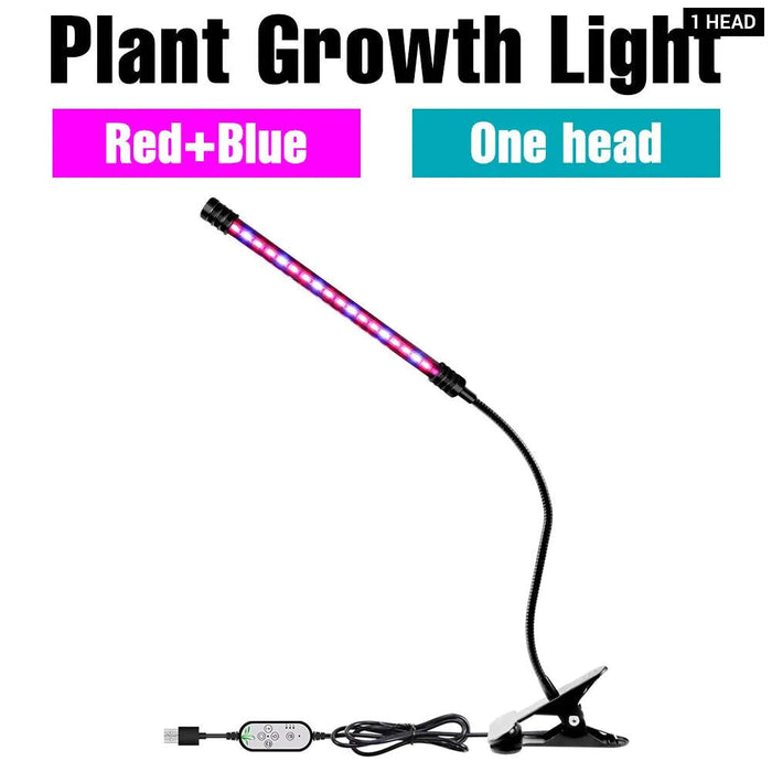 Usb Led Grow Light Full Spectrum For Indoor Plants