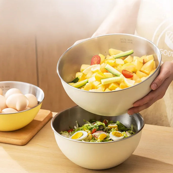 Korean Salad Mixing Bowls Set