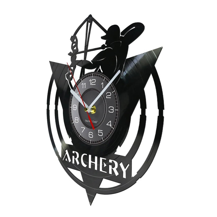 Warrior Archery Wall Clock