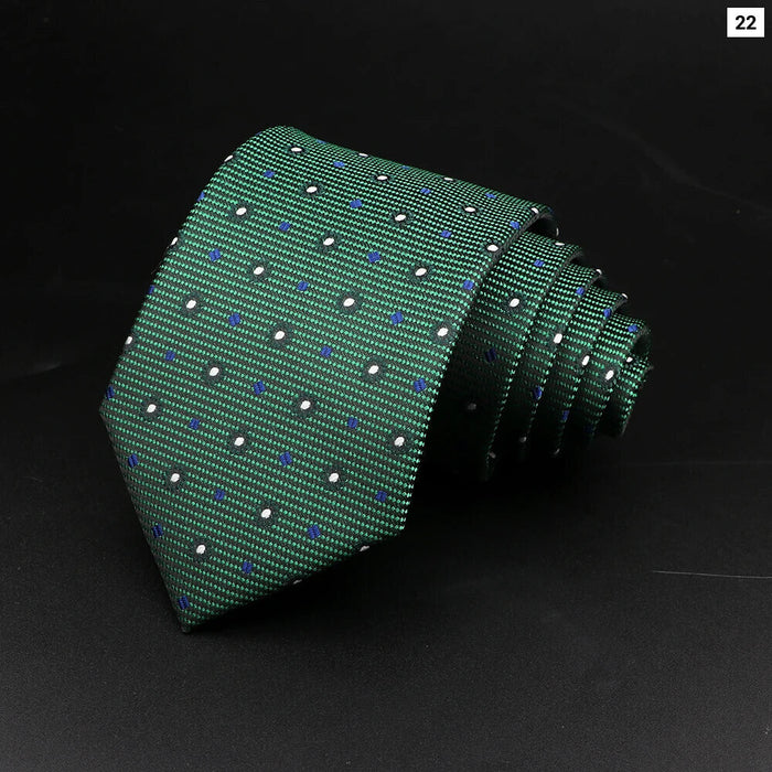 Polyester Necktie For Men For Business Meetings Formal Events And Daily Wear