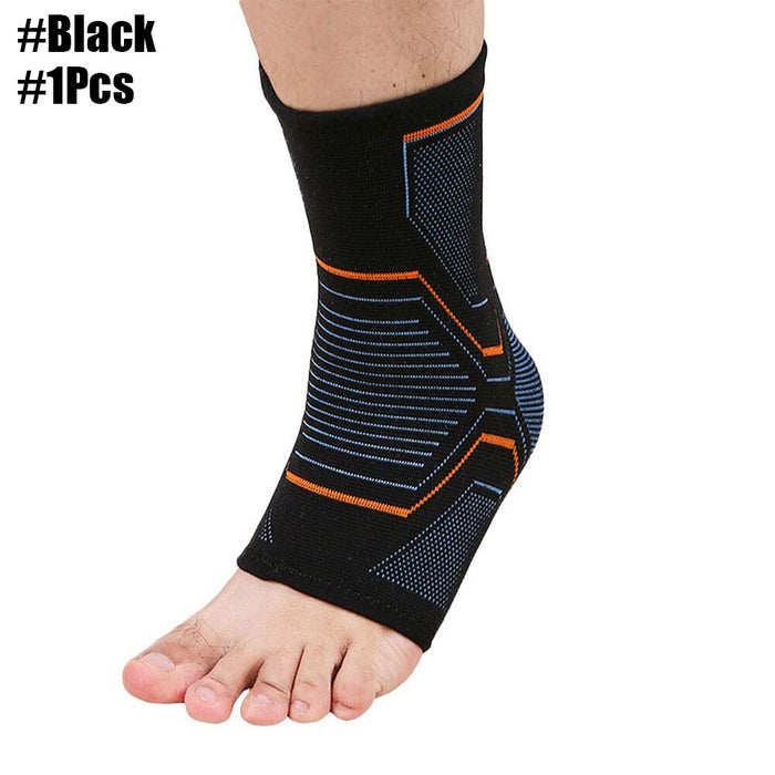 Elastic Knitted Ankle Brace Sleeves For Cycling Yoga Basketball Volleyball