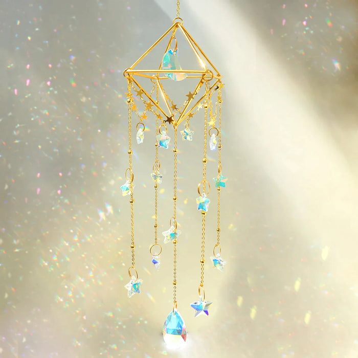 Crystal Teardrop Chandelier Sun Catcher