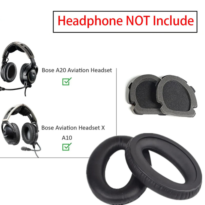 Soft Memory Earpads For Bose Aviation Headset x A10 A20