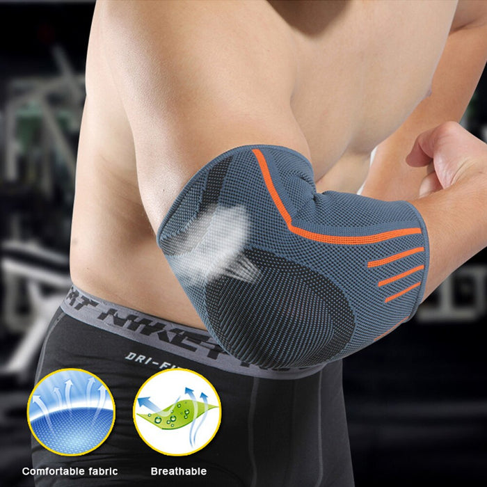 Breathable Elbow Compression Arm Brace Sleeves for Sports Protection Tendonitis