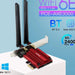 High Speed Tri Band Wifi 6e Adapter For Win 10/11