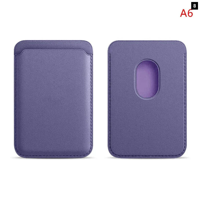 Premium Magnetic Leather Wallet Case For Iphone