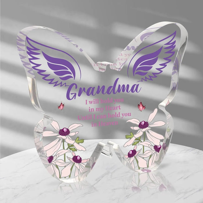 Memorial Butterfly Plaque For Loss Of Grandma