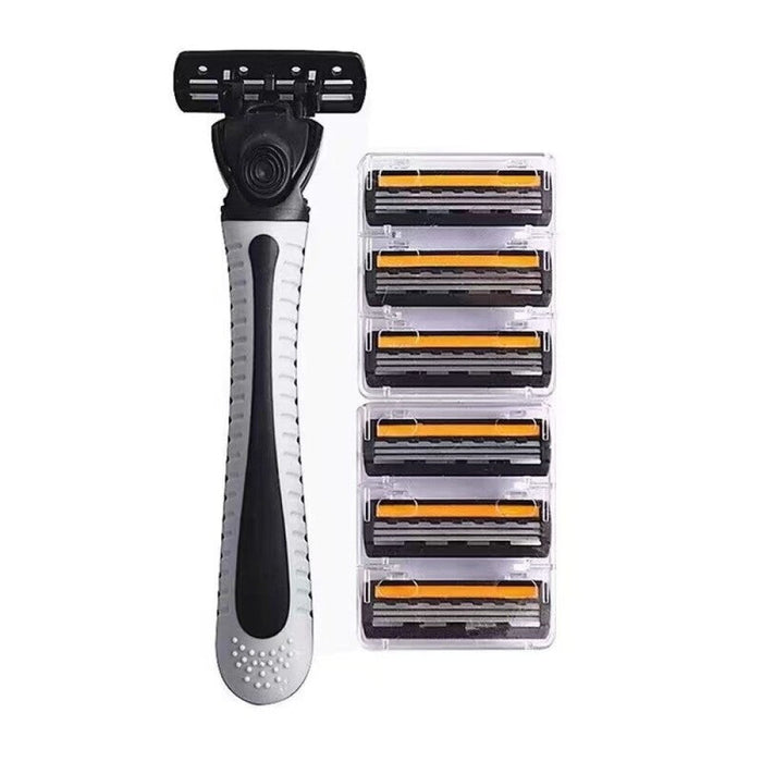 Shaver Brand Design Men Razor Shaving Three Layer Shaver Reusable Razor Imported Blade Multi Tool Head Change