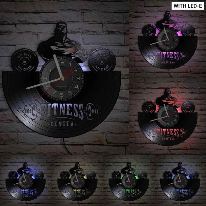 Motivational Workout Wall Clock