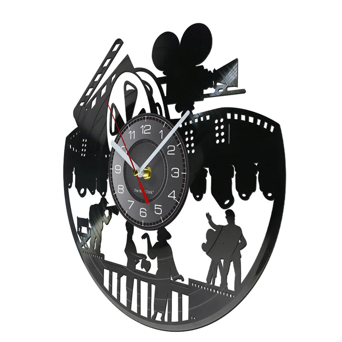 Retro Film Lovers Wall Clock