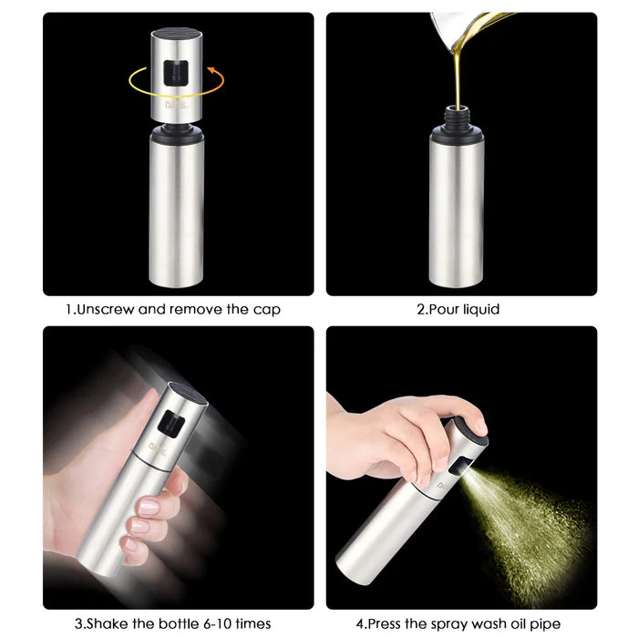 Stainless Steel Leak-proof Grill Bbq Sprayer Oil Dispenser