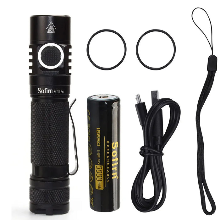 Sofirn Sc31 Pro Rechargeable Led Flashlight