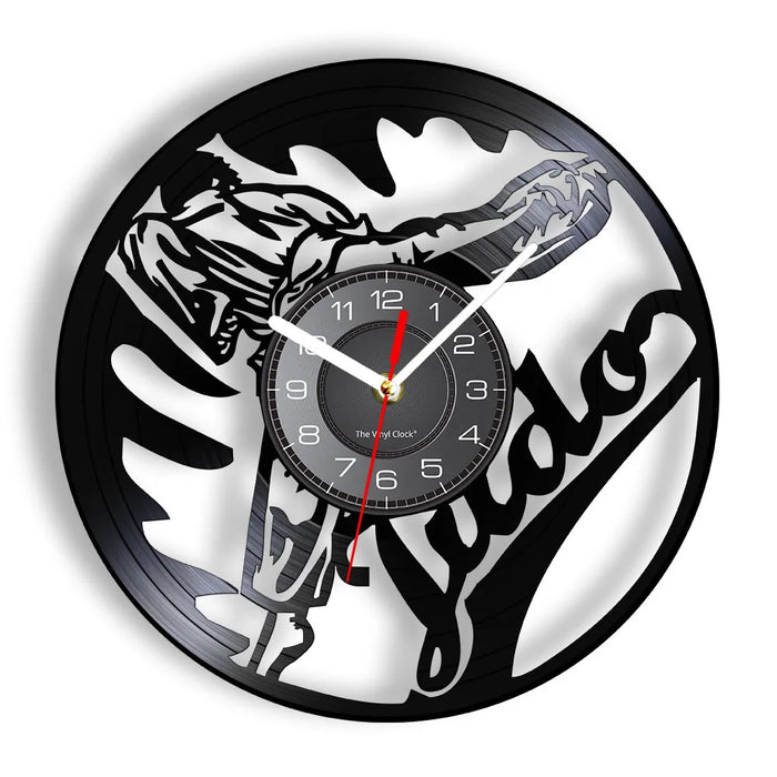 Judo Wall Clock