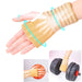 2 Pcs/pair Soft Knitted Cotton Wrist Brace With Adjustable