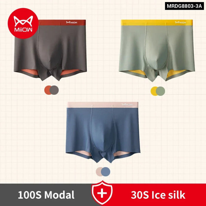 Pack Of 3 Modal Boxer Briefs For Men