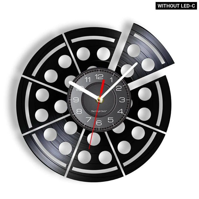 Modern Pizza Kitchen Wall Clock