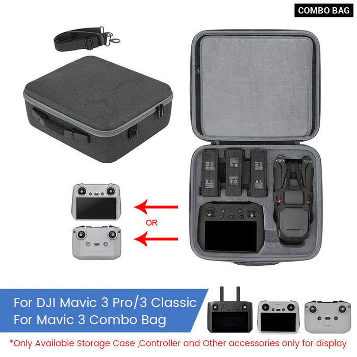 Compact Mavic 3 Pro Shoulder Bag Dji Classic Rc N1 Remote