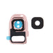 10pcs Rear Camera Lens Cover With Flashlight Bracket