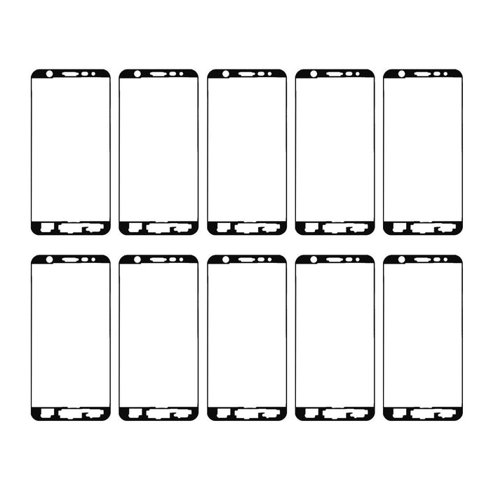 10pcs Front Housing Adhesive For Galaxy J7 Prime / G610