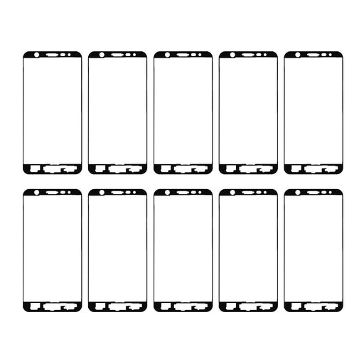 10pcs Front Housing Adhesive For Galaxy J7 Prime / G610