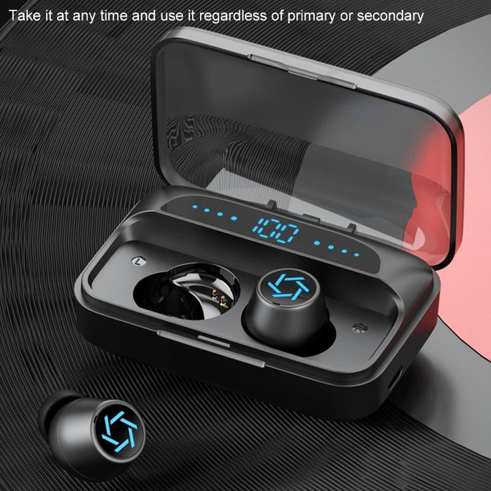 S15 True Wireless Bluetooth 5.0 Earphone With Charging Box White